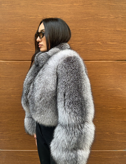 Best Quality Frost Fox Fur Jacket