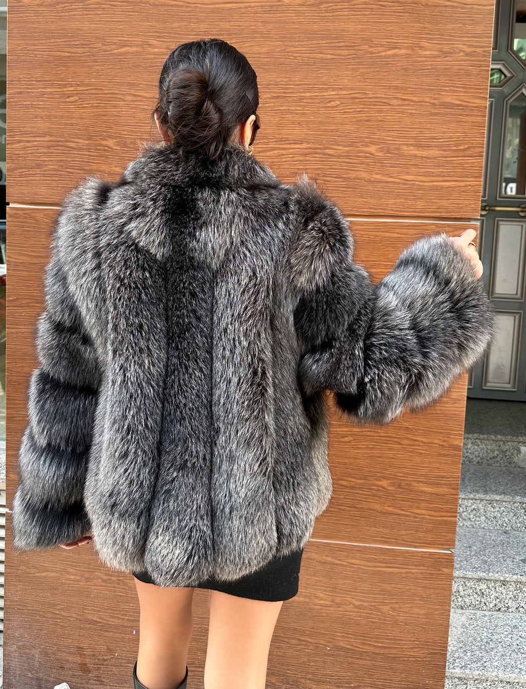 Best Quality Frost Fox Fur Jacket