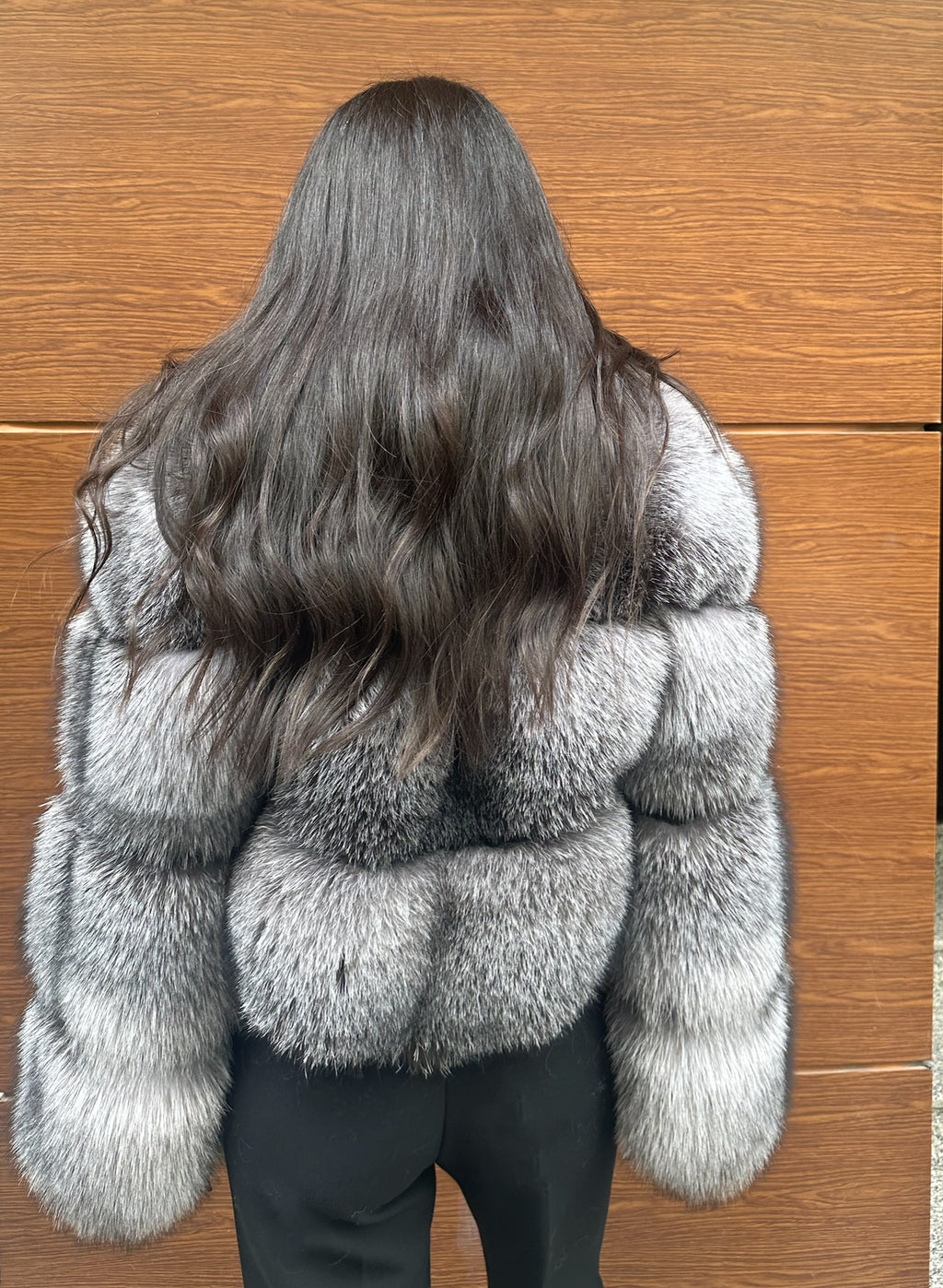 Best Quality Frost Fox Fur Jacket