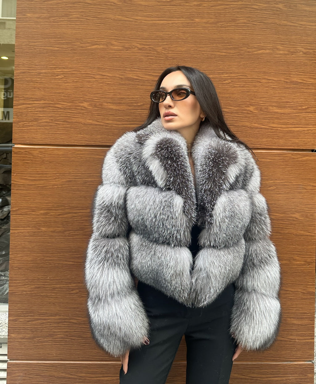 Best Quality Frost Fox Fur Jacket
