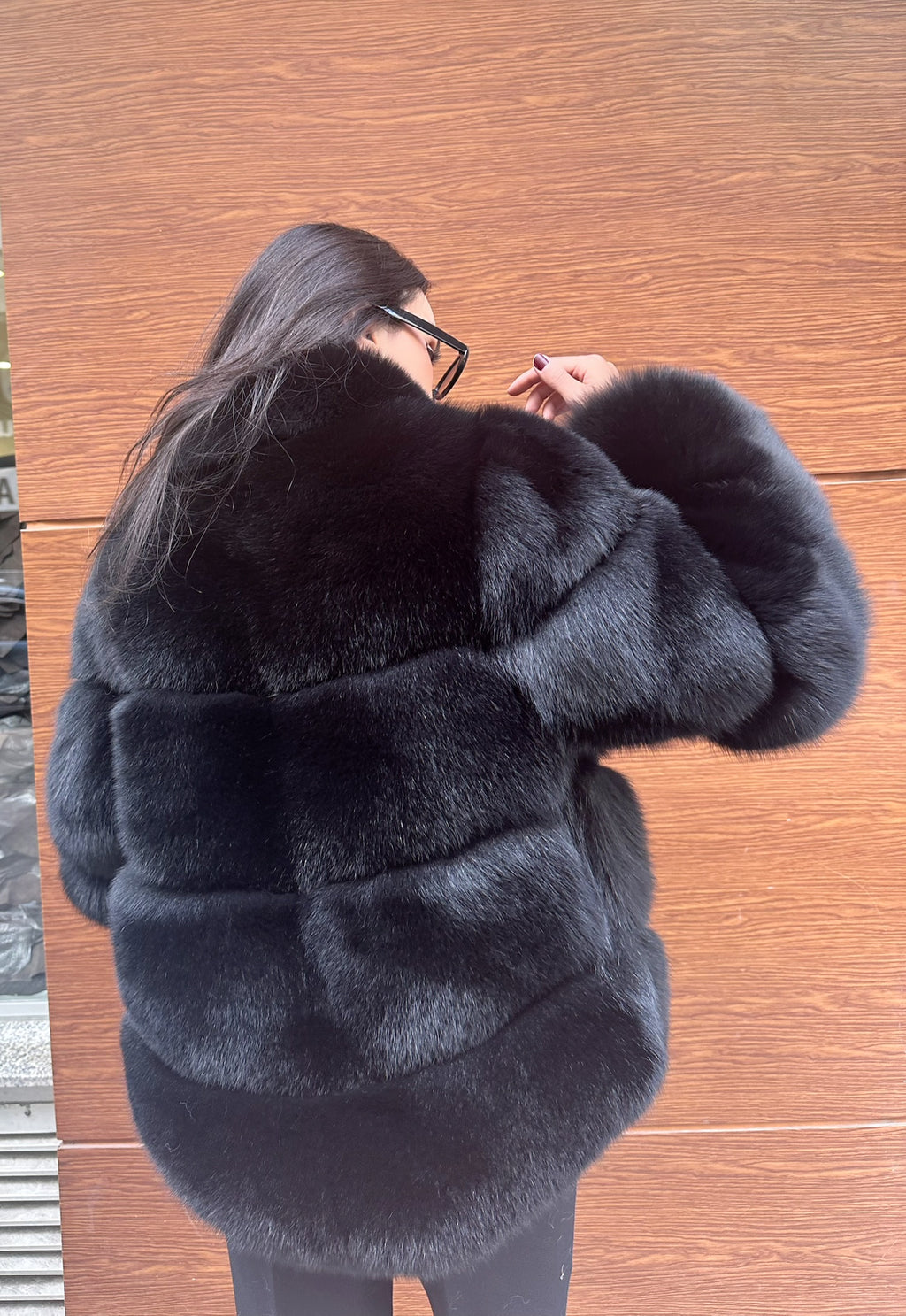 Best Quality Frost Fox Fur Jacket