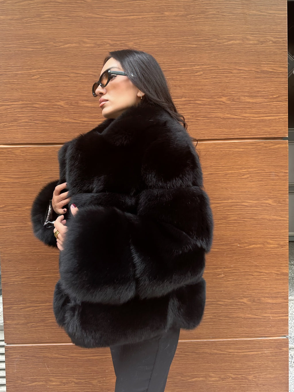 Best Quality Frost Fox Fur Jacket
