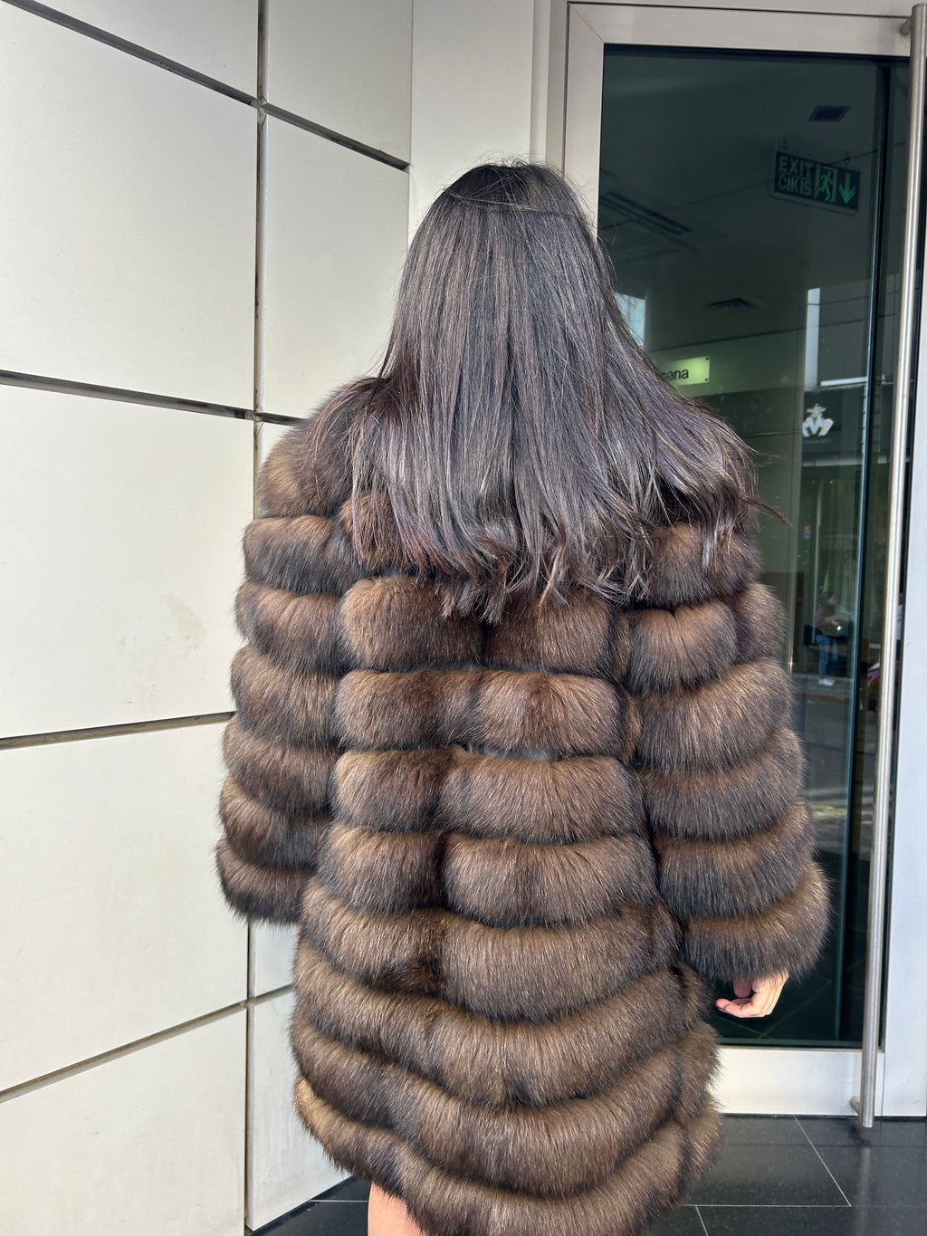 Transformer Damen Fuchsfelljacke kurz